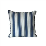 Marine gestreept buitenkussen