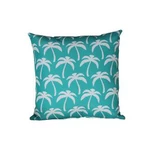 Turquoise buitenkussen